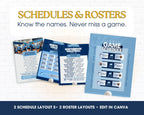 Volleyball Social Media Templates | 78 Canva Graphics