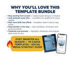 Volleyball Social Media Templates | 78 Canva Graphics