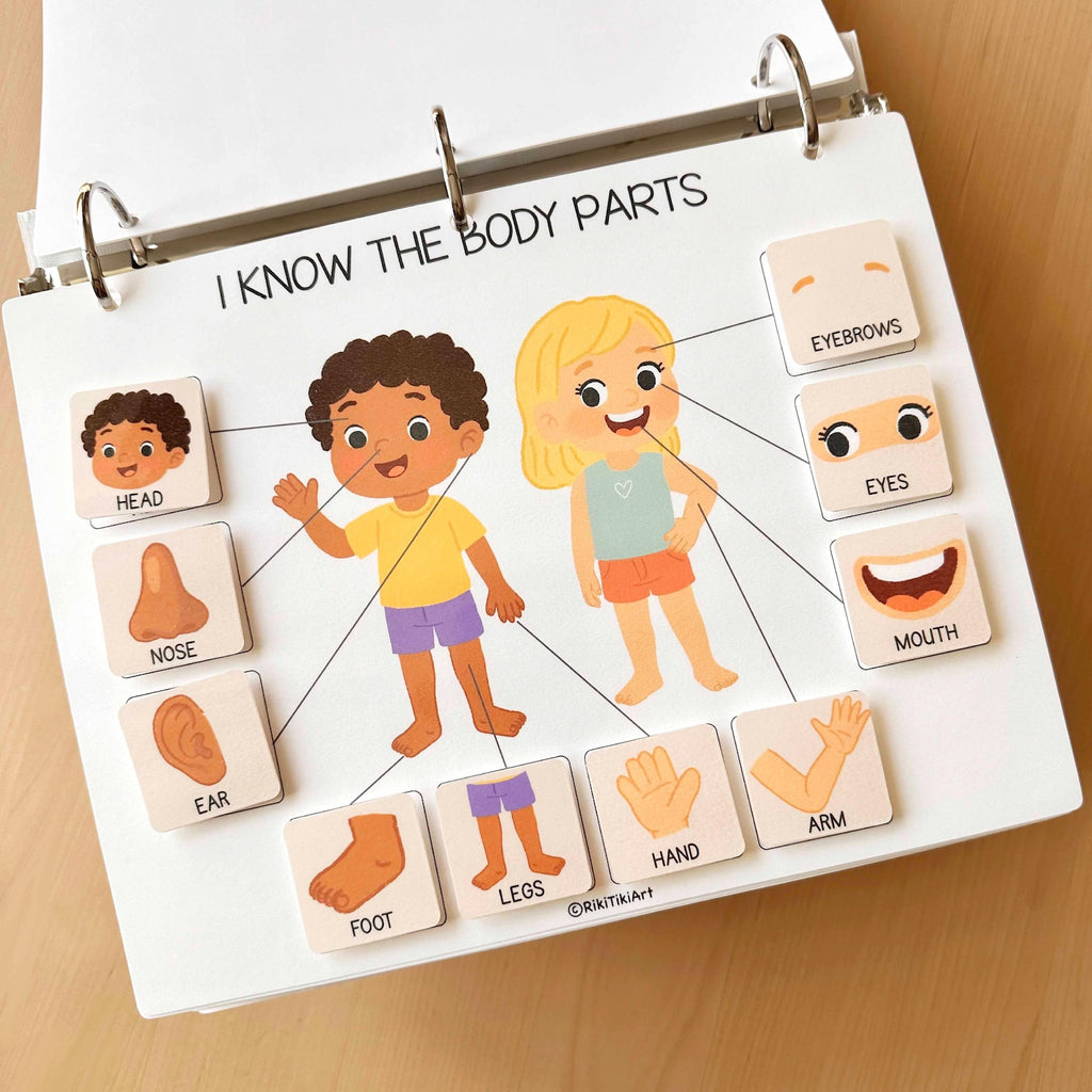 Toddler Busy Book Printable