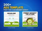 500+ Proven Meta Ad Templates That Actually Convert — Editable in Canva