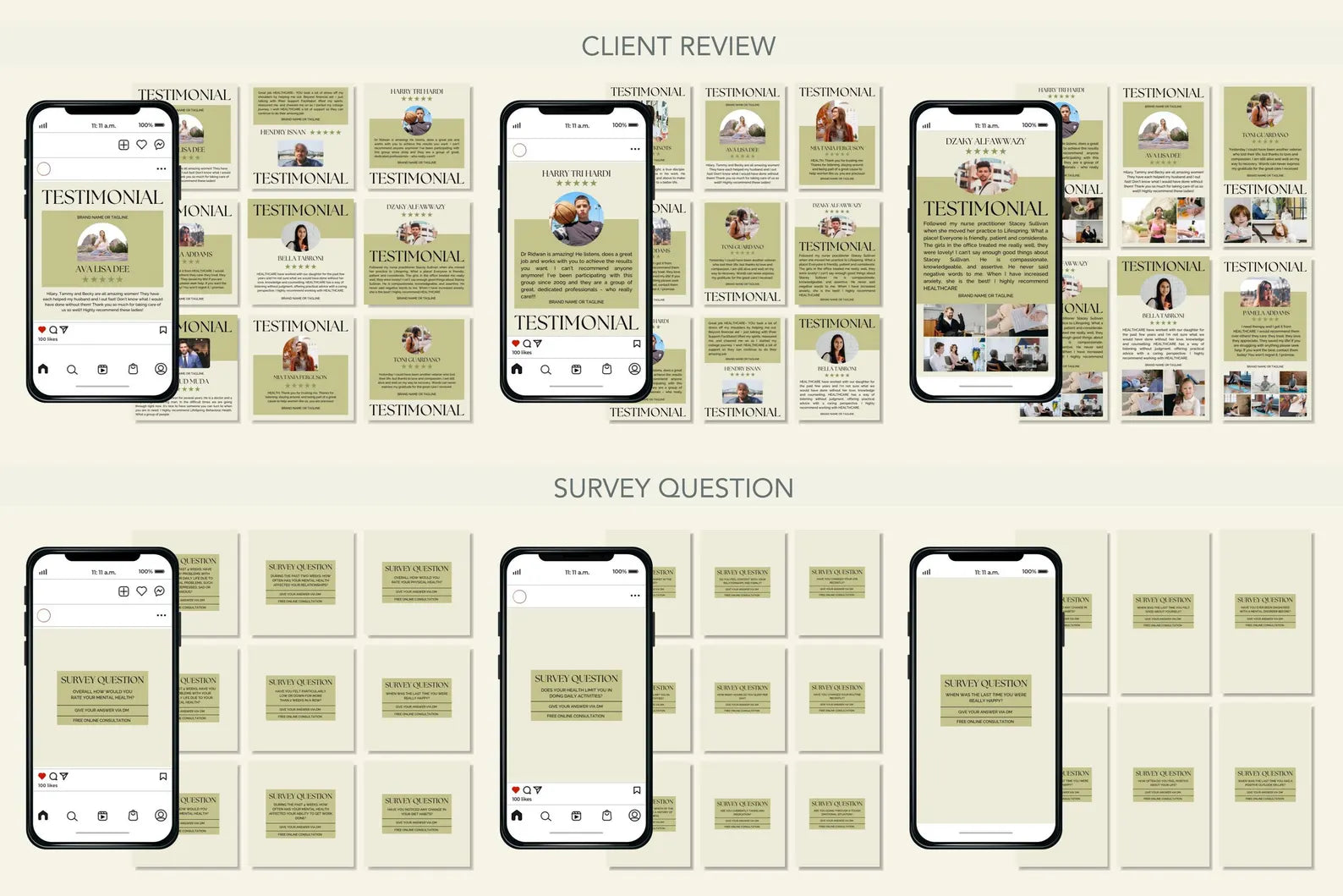 4.000 Mental Health & Wellness Templates