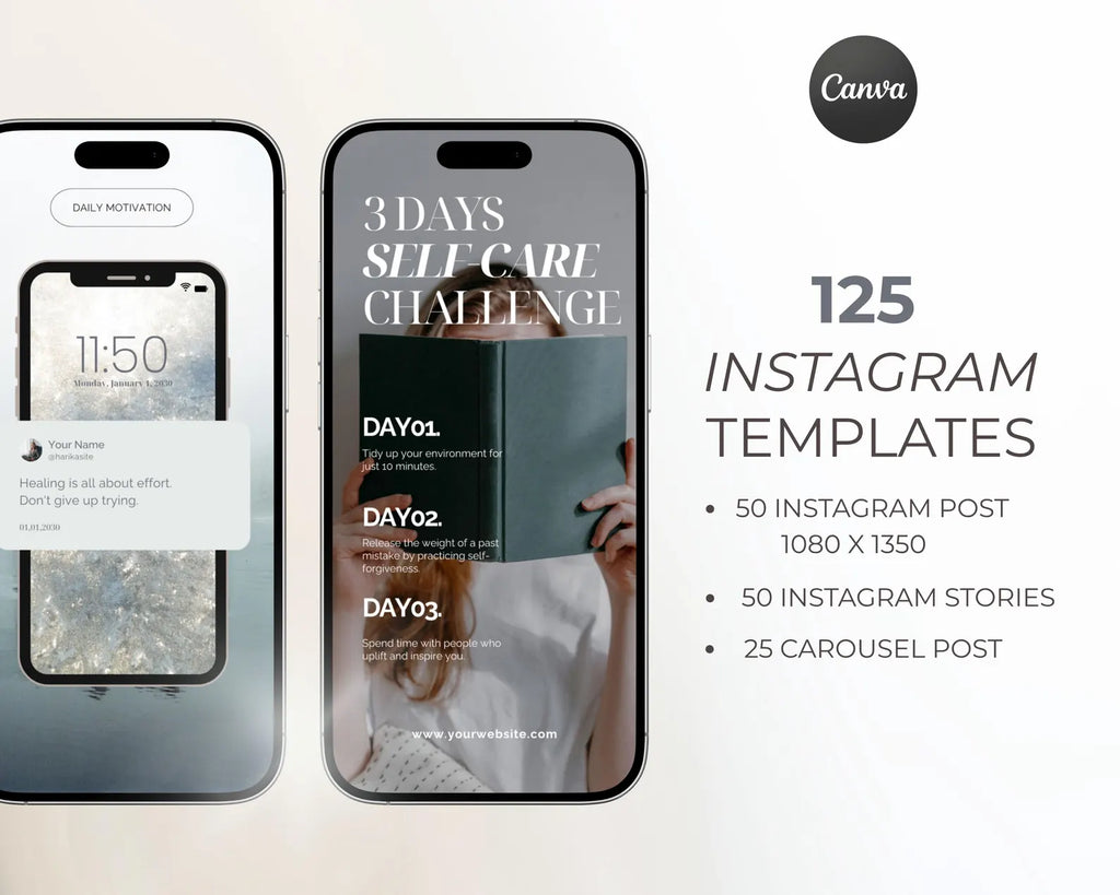 Instagram Bundle for Coaches —  Canva Templates