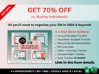 Debt Payoff Tracker & Planner | Google Sheets & Excel
