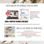 Burnt Orange Digital Wedding Invitation