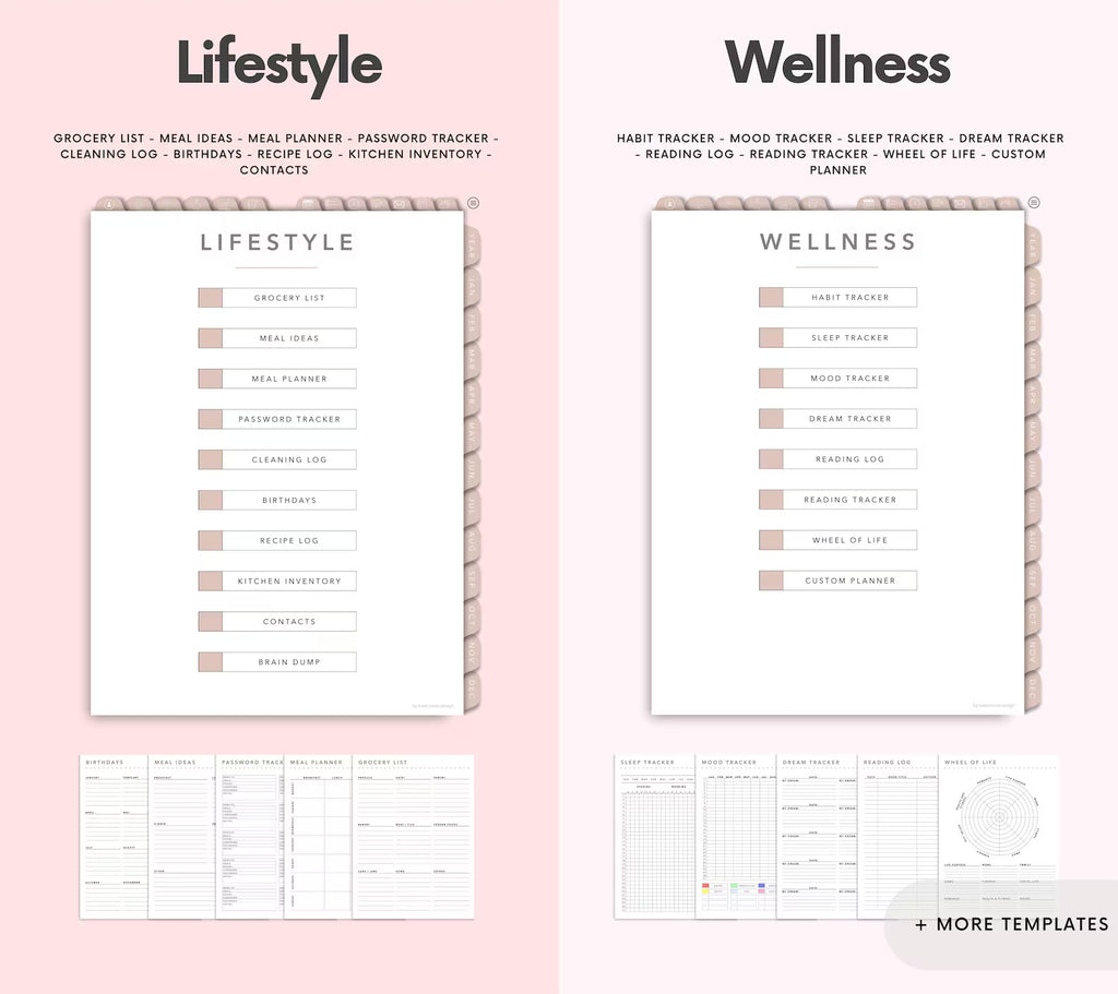 Digital Planner 2026–2028 & Undated | iPad, GoodNotes, Notability