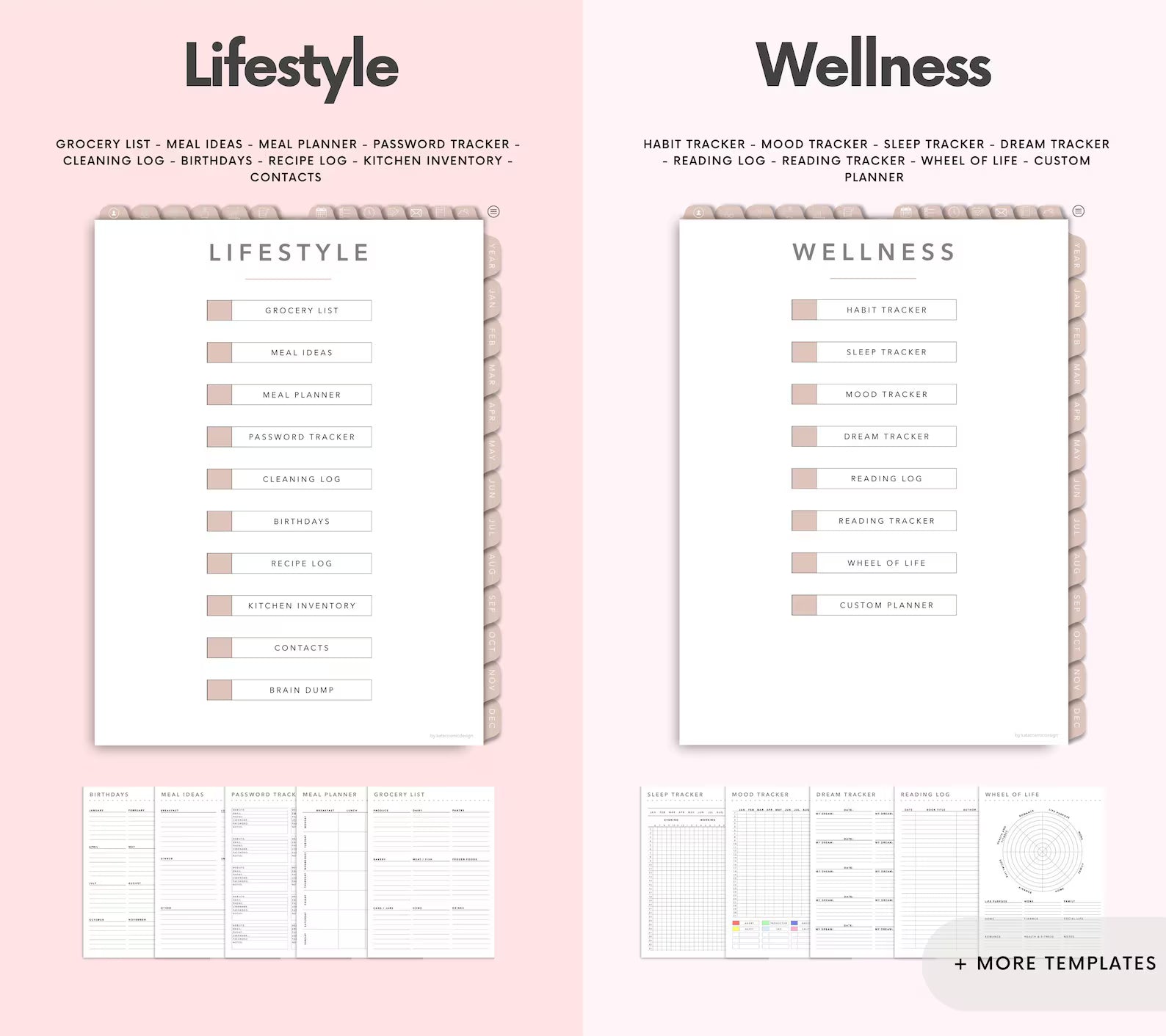 Digital Planner 2026–2028 & Undated | iPad, GoodNotes, Notability