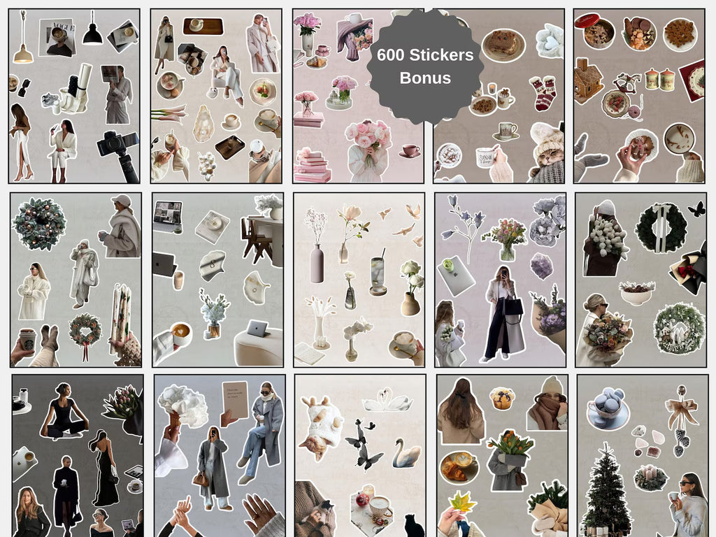 400 Faceless Instagram Carousel Templates