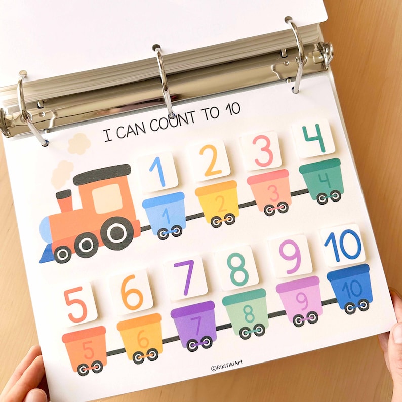 Toddler Busy Book Printable