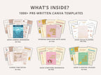 1000+ ADHD & Mental Health Canva Templates