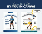 Volleyball Social Media Templates | 78 Canva Graphics