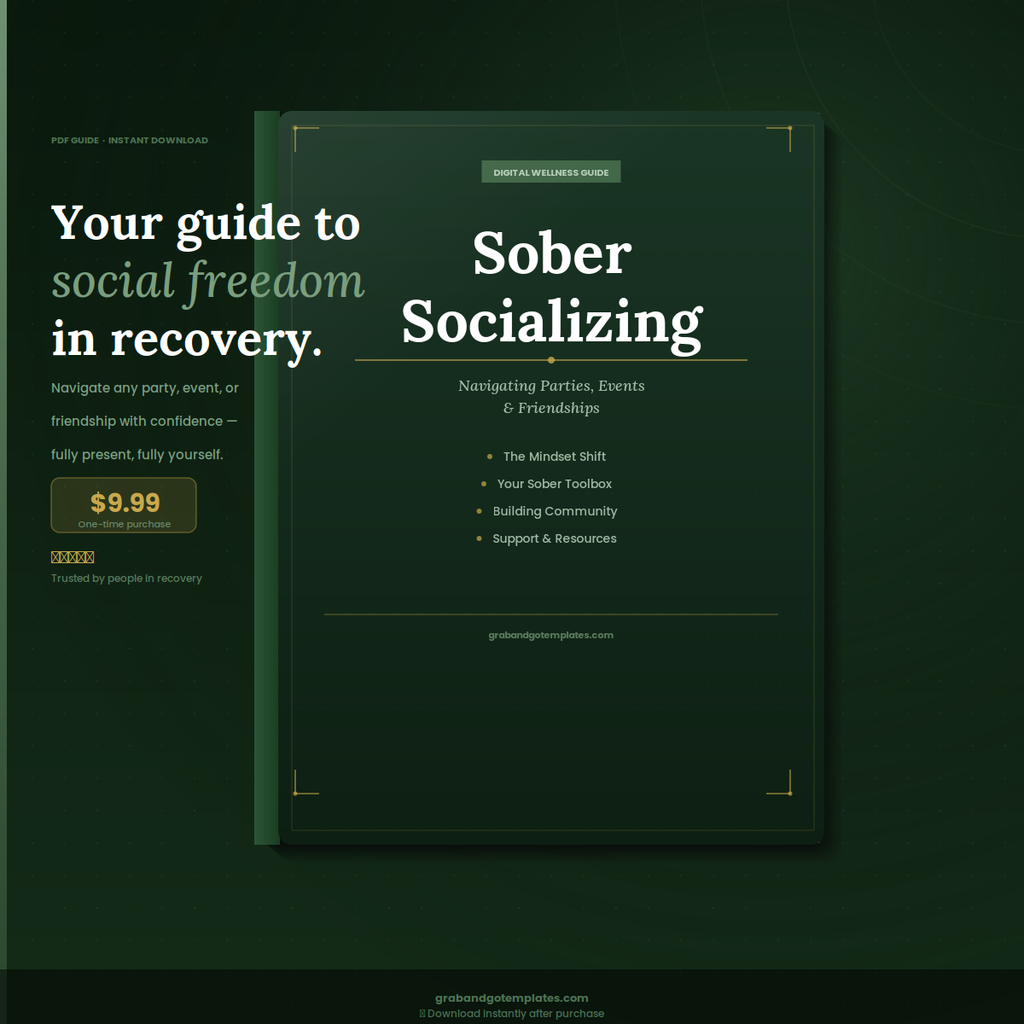 Sober social life guide